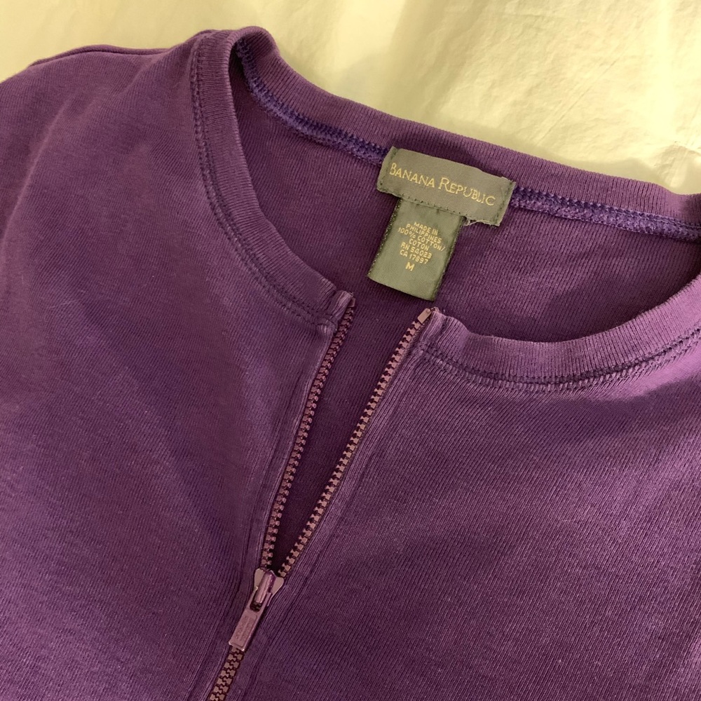 Banana Republic (M) full zipper top